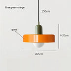 Suspension Bauhaus en Verre – Vallauris