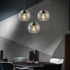 Suspension Boule en Verre Fumé – Sète