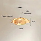 Suspension Fleur en Rotin – Grasse