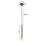 Suspension Tube Travertin – Lourmarin