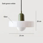 Suspension Bauhaus en Verre – Vallauris