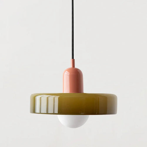 Suspension Bauhaus en Verre – Vallauris