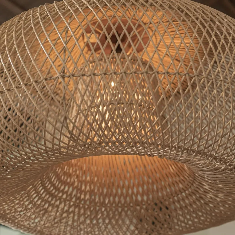 Suspension Rotin Tressé Oignon – Sault