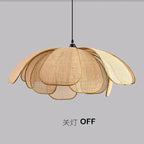 Suspension Fleur en Rotin – Grasse