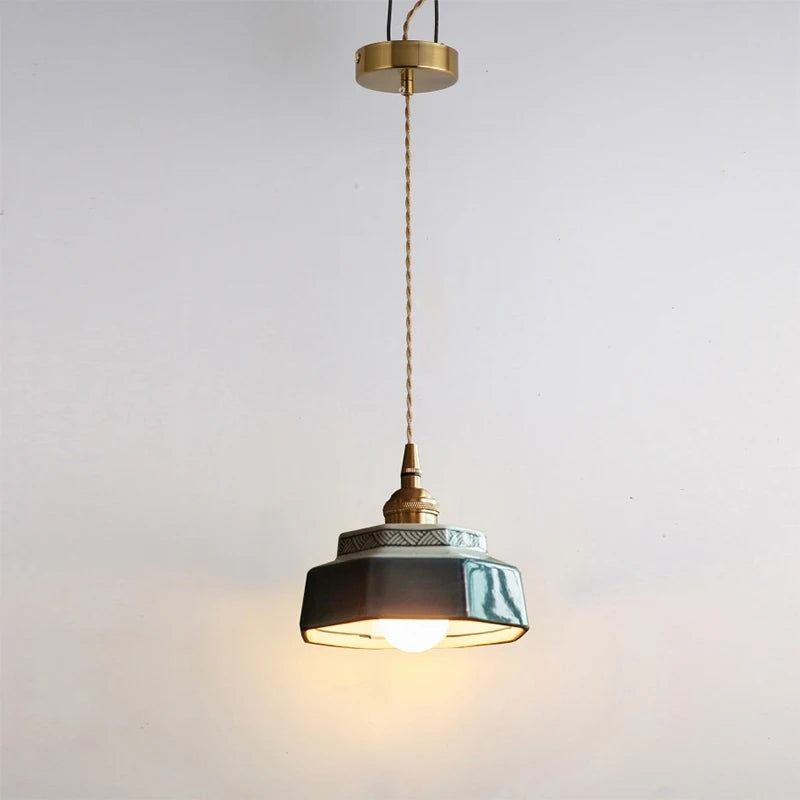 Suspension Céramique Émaillée – Salernes