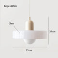 Suspension Bauhaus en Verre – Vallauris