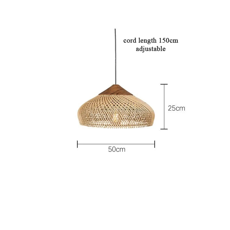 Suspension Rotin Tressé Oignon – Sault