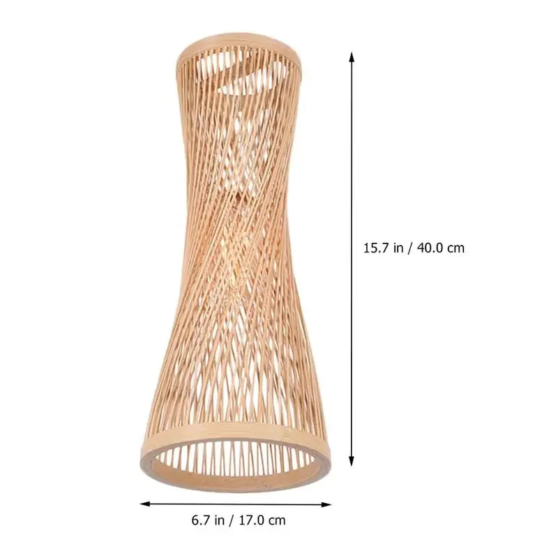 Suspension Colonne en Bambou – Annecy