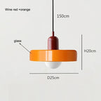 Suspension Bauhaus en Verre – Vallauris