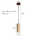 Suspension Tube Travertin – Lourmarin