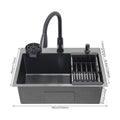 Petit évier multifonction 45 × 40 ou 60 × 45 cm, détail 6 : accessoires, finition ou dimensions