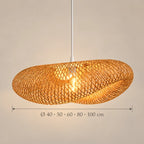 Dimensions de la suspension Biot câble blanc : Ø 40, 50, 60, 80, 100 cm