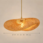 Dimensions de la suspension Biot câble doré : Ø 40, 50, 60, 80, 100 cm