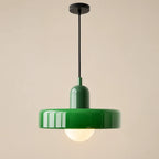 Suspension Vallauris vert sapin et vert, bauhaus