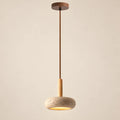 Suspension Bonnieux, disque travertin