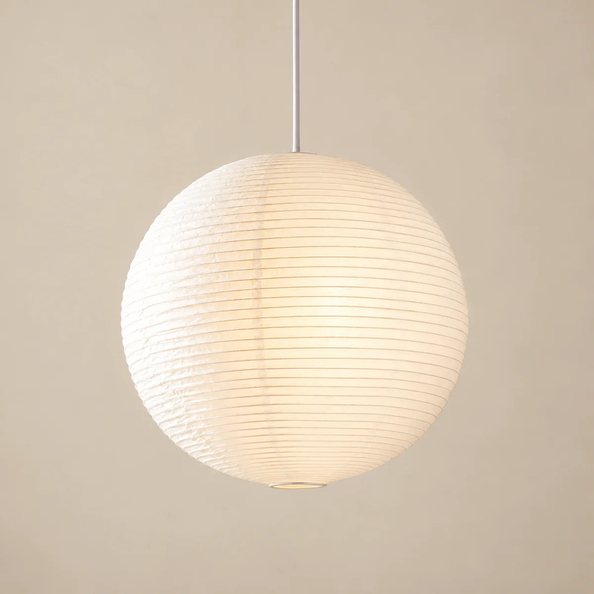 Suspension Ménerbes, papier de riz