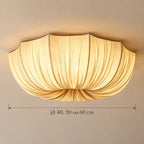 Dimensions de la suspension Ramatuelle version plafonnier : Ø 40, 50 ou 60 cm