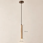Dimensions de la suspension Lourmarin fine : Ø 4 cm, 28 cm